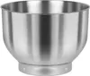 A close-up studio shot of a stainless steel mixing bowl. Podgląd zdjęcia produktu