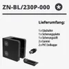 Sellon24® Glashalter Zamak Glasklemme Zink Geländer RAL9005 Produktbild-Vorschau 3