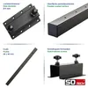 SOTECH 134894, Metall, Schwarz, 40 mm, 40 mm Produktbild-Vorschau 2