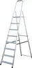 KRAUSE Stehleiter einseitig CORDA silber 8 Stufen, H: 240,0 Produktbild-Vorschau 7