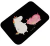 Mr. & Mrs. Panda Badematte Einhorn Schwein - Schwarz - Produktbild-Vorschau 4