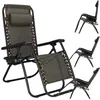 A set of zero-gravity chairs displayed on a white background. Voir les images du produit