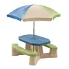 Step2 Naturally Playful Picknicktisch mit Sonnenschirm | Produktbild-Vorschau 1