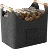 XXL Holzkorb Filztasche für Kaminholz und Einkauf, Produktbild-Vorschau 1