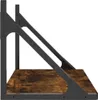 vidaXL Nástěnné police 2 ks. Kouřový dub 60x25x25,5 cm Náhled obrázku produktu 6