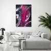 Leinwandbild silberne kreise abstraktion 80x120 cm Feeby Produktbild-Vorschau 2