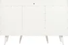 Merax Sideboard 117,5x39,5x79cm avec 3 tiroirs, commode Voir les images du produit 9