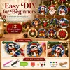 Diamond Painting Set, 12 Pack DIY 5D Christmas Diamond Produktbild-Vorschau 4