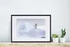 MuchoWow® MuchoWow® Gerahmtes Poster Pinguin - Eis - Winter Produktbild-Vorschau 4