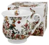 DUO FLORAL Becher 400 ml VINTAGE FLOWERS WHITE New Bone Produktbild-Vorschau 1