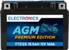 Electronicx AGM motocyklová baterie 12V 11Ah ▶ náhrada za Náhled obrázku produktu 1
