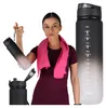FIT4MED | Sportbidon - Grau - 1l - Mit Messskala - Produktbild-Vorschau 1