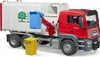 A toy garbage truck with two bins. Anteprima dell’immagine prodotto