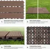 Sada terasových dlaždic Tegulas, WPC ve vzhledu dřeva - Náhled obrázku produktu 5