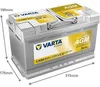 VARTA Professional AGM Dual Purpose LA80 Starterbatterie Produktbild-Vorschau 2