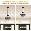 WISFOR cristal Lustre Plafonnier Suspension de table Voir les images du produit 7