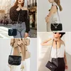 Taschenkette, 2 Stück Leder Kettenriemen, Metall Kette Produktbild-Vorschau 2