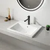 Umywalka ceramiczna meblowa biała wpuszczana w blat Podgląd zdjęcia produktu 4