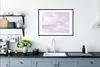 MuchoWow® Gerahmtes Poster Pastell - Farbe - Gestaltung Produktbild-Vorschau 4