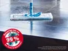 A mop cleaning a floor, with a promotional graphic indicating germ removal. Anteprima dell’immagine prodotto