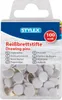 STYLEX Reißbrettstifte - weiß - 100er Schachtel Produktbild-Vorschau 1