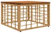 Stół ogrodowy vidaXL w kolorze naturalnym, 55 x 55 x 37 cm, Podgląd zdjęcia produktu 1