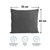 Komfortec 100% Baumwolle Kissenbezüge 2er Set 60x70 cm, Produktbild-Vorschau 3