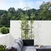 Pergola da giardino a torre in metallo per piante Anteprima dell’immagine prodotto 4