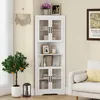 GOPLUS 6-stufiger Eckschrank, 171 cm hohe Badezimmerschrank Produktbild-Vorschau 2