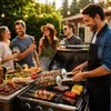 Nestbar Rollender Grillkorb,Abnehmbarer Wärmedämmung Produktbild-Vorschau 9