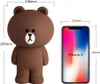 Astuccio 3D "Orso bruno" creativo: borsa portaoggetti per Anteprima dell’immagine prodotto 2