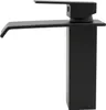 A black waterfall faucet on a white background. Náhled obrázku produktu