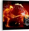 Bild auf Leinwand - Leinwandbild - Feuer Instrument Skelett Produktbild-Vorschau 1