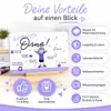 PPD Tray Weltbeste Oma, Frühstücksbrettchen, Brettchen, Produktbild-Vorschau 3