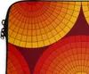 MuchoWow® Laptop Hülle 14 ZollDesign - Retro - Rot - Produktbild-Vorschau 3