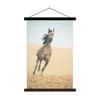MuchoWow® Textilposter Pferd - Sand - Wüste 120x180 cm mit Produktbild-Vorschau 1