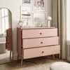 Kommode mit Schubladen HARMONY Natürlich Rosa Produktbild-Vorschau 3