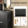 SoBuy FSR137-SCH Výklopný botník Botník se 2 klapkami Náhled obrázku produktu 4