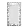 A rectangular mirror with a decorative geometric frame. Náhled obrázku produktu