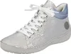 Rieker Damen Sneaker High Top sportliche Stiefelette Silber Produktbild-Vorschau 5