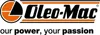 Oleo-Mac logo and slogan on a white background. Podgląd zdjęcia produktu