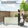 Outsunny Metall Gerätehaus 1,37 m², abschließbar Produktbild-Vorschau 8
