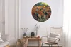 MuchoWow® Rundes Wandbild - Runde Bilder Der rote Weinberg Produktbild-Vorschau 4