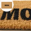 Relaxdays deurmat van kokosvezel, model "Moin.", antislip, Productafbeelding-voorbeeld 4