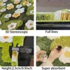 Florerpelz: 3D kwiaty i motyle - Miękki i odporny na Podgląd zdjęcia produktu 3