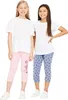 Barbie 3/4 Leggings für Mädchen Kinder Leggins Hose Produktbild-Vorschau 1