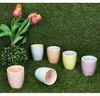 Set di 6 tazze da moka Pastello in gres color pastello da Anteprima dell’immagine prodotto 3