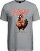 F CAW-F Vtipný kohout kreslená farma dárkové Vintage humor Náhled obrázku produktu 2