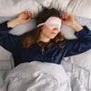 Schlafmaske aus Seide, bequem zum Schlafen – rosa Produktbild-Vorschau 6