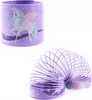 Magische Spirale Einhorn 7cm - Bunter Treppenläufer Glitzer Produktbild-Vorschau 1